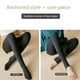 thumbnail image 5 of Medias con forro polar para mujer, medias térmicas para invierno, leggings cálidos, panty de piel polar, medias negras con efecto térmico, calcetines para mujer, 5 of 5