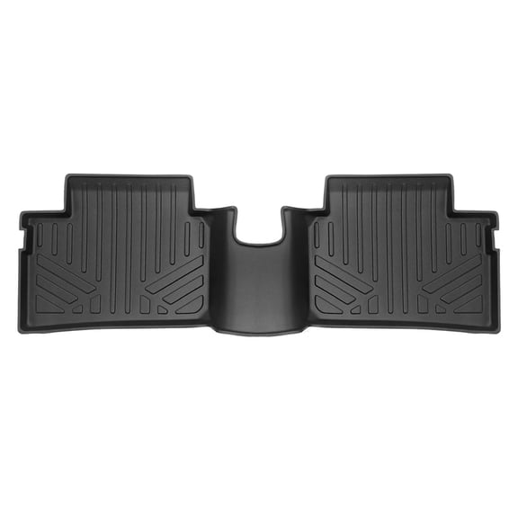 SMARTLINER All Weather Custom Fit Black 2nd Row Floor Mat Liner Set Compatible With 2023-2024 Kia Niro PHEV (Only Fits Plug-In Hybrid Models)