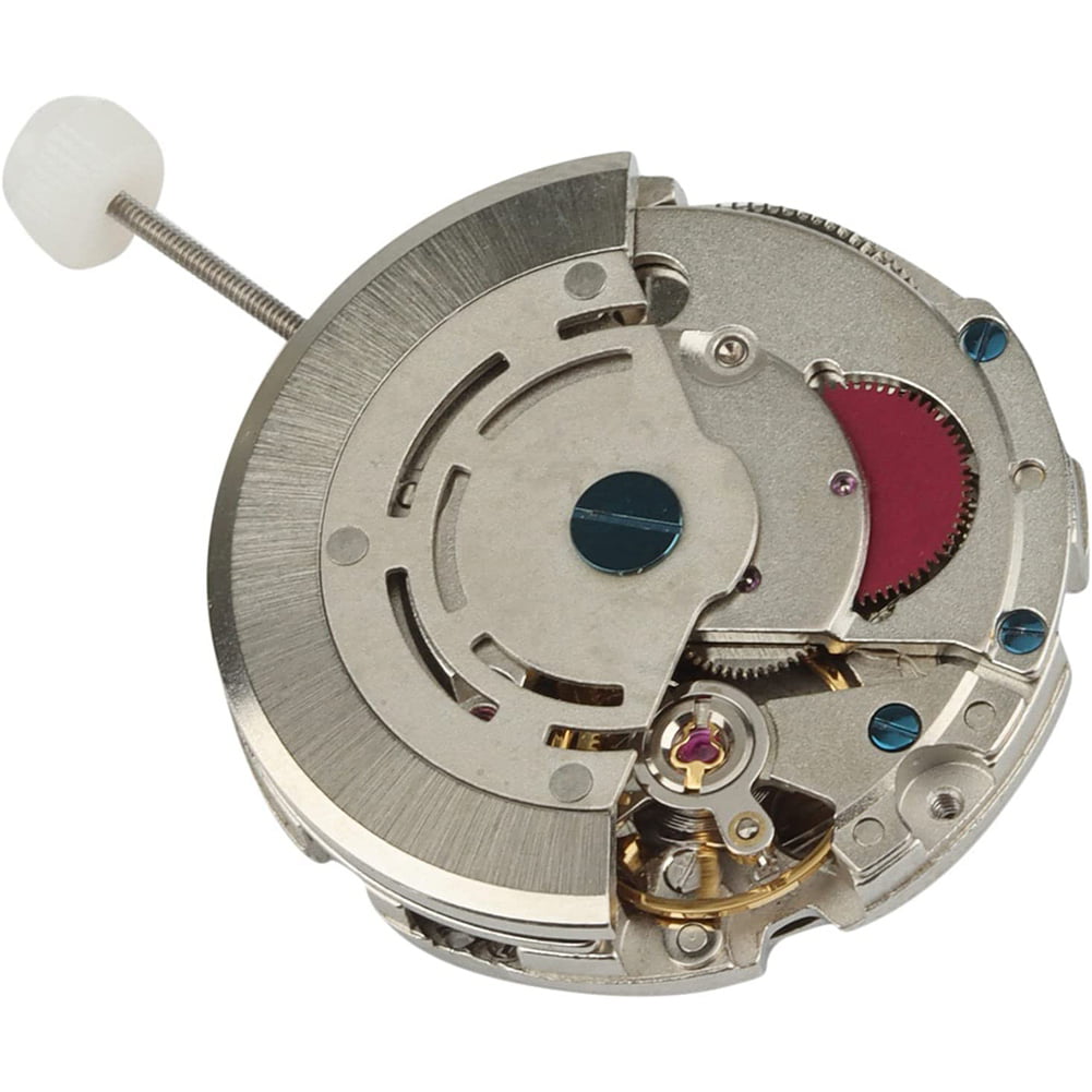 Hduacuge Automatic 4-Pin Mechanical Watch Movement for 3804-3 Automatic  Mechanical GMT Date Adjustment Watch Movement : : Fashion