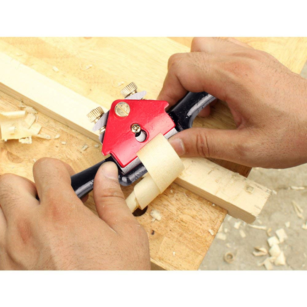 Fimeskey 1 X Wood Planing Tool Woodworking Planer Carpenter Tool Adjustable Spoke Shave Deburring Tool