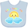 thumbnail image 3 of Inktastic Little Sunshine Cute Sun Rainbow Letters Boys or Girls Baby Bib, 3 of 4