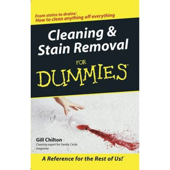 Pre-Owned Cleaning & Stain Removal for Dummies (Paperback) 0764570293 9780764570292