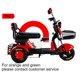 thumbnail image 3 of Triciclo eléctrico de 600 W, 60 V, 20 Ah, con motor dual, faro LED, neumáticos de vacío, 3 of 5