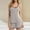 Gray, variant on Dianli PJs Loungewear Tank Top With Pockets And Drawstring Shorts Pajama Set Thin Loose Breathable Soft Fabric Adjustable Waist Casual Homewear Comfortable Sleepwear Nightwear