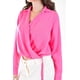 thumbnail image 4 of Blusa Escote Cruzado Roman Fashion Juvenil Fucsia 56959 CH, 4 of 6
