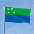 thumbnail image 2 of Aihccy Los Lagos Region, Chile since 2013 Flag with Brass Grommets Size - 3x5Ft, 2 of 3