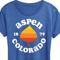 thumbnail image 3 of Instant Message - Aspen Colorado 1879 - Women's Short Sleeve Graphic T-Shirt, 3 of 6