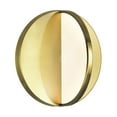 thumbnail image 1 of CWI Lighting LED Sconce with Brushed Brass Finish, 1 of 2