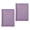 Purple, variant on Passport Holder 2-Pack PU1eatherBlack for Business Travel Document Organizer