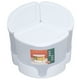 thumbnail image 4 of Dispensador de granos giratorio de 360 grados, contenedor de alimentos secos sellado con 3 compartimentos para organización de almacenamiento en mostrador de cocina, 4 of 5