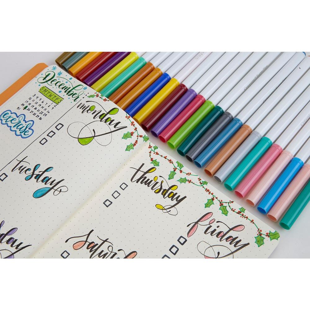 Marcadores lavables Crayola Super Tips para niños, 20 piezas, útiles escolares, esenciales para el aula, bullet journaling, regalo para niños, edades 3+ 3