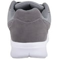 thumbnail image 3 of Mens Touch and Close Wide Fit Active Wear Exercise Sports Trainers Sneakers - Grey - US 11, 3 of 7