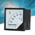 thumbnail image 4 of Pointer AC Ammeter, Analog  Meter Current Testing Fine Tuning Dial Buttons Clear Scales Battery Monitoring  for Electronic Applications, 4 of 8