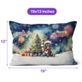 thumbnail image 4 of Merry Christmas and Happy New Year Santa French Bulldog Holiday Xmas Winter 2025 Pillow Cushion Double Sided Dog Lover Gifts Throw Pillow - 00024, 4 of 4