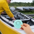 thumbnail image 3 of Phenofice 2Pcs Portable Sky Blue Kayak D Ring Patch with Stainless Steel Buckle for Boat Rope Fixing, 3 of 7