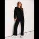 thumbnail image 5 of Traje de Dos Piezas para Mujer: Sudadera de Larga y Pantalón de Otoño. Traje Informal. Negro M, 5 of 10