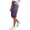 Dark Purple, variant on Only Moment Workout Shorts Women cool silk cotton Elastic Waist Wide Leg Casual Cotton Shorts Sets Dark Purple,S
