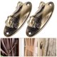 thumbnail image 5 of EeaseMX Par de ganchos de amarre para cortinas estilo cisne (bronce), 5 of 7