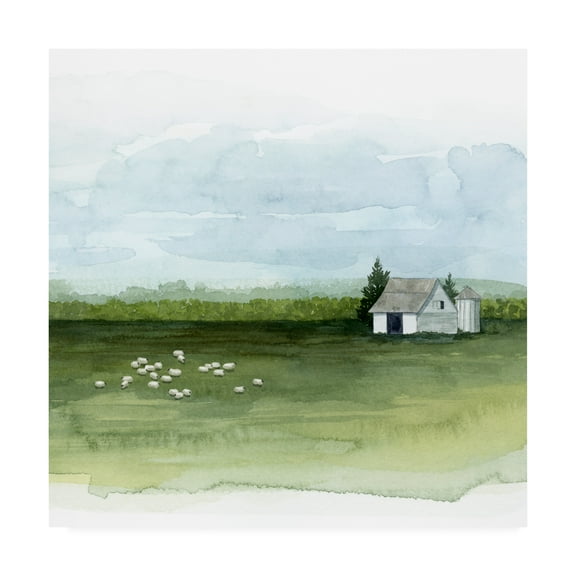 Trademark Fine Art 'Delilah's Farm II' Canvas Art by Grace Popp