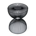 thumbnail image 6 of Butler Specialty Company Nicola Outdoor Contemporary Metal Side Table In Black, 6 of 6