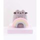 thumbnail image 2 of Peluche GUND Pusheen con arcoíris, 24 cm, color gris, 2 of 5