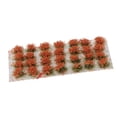 thumbnail image 3 of Grupos de vegetación en miniatura Modelo Etapa Material de bricolaje Naranja Sunnimix Studio Grass Tufts Flor silvestre, 3 of 8