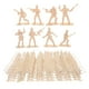 thumbnail image 3 of Figuras de soldados de 100 piezas Hugo Juguete de acción Beige 4.5cm, 3 of 6