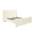 thumbnail image 3 of Athara Cream Velvet Queen Bed, 3 of 8