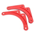 thumbnail image 1 of FUTUREORYY 10 Pcs Support d'Angle pour Échelle en Alliage d'Aluminium pour Usage Usine Rouge, 1 of 8