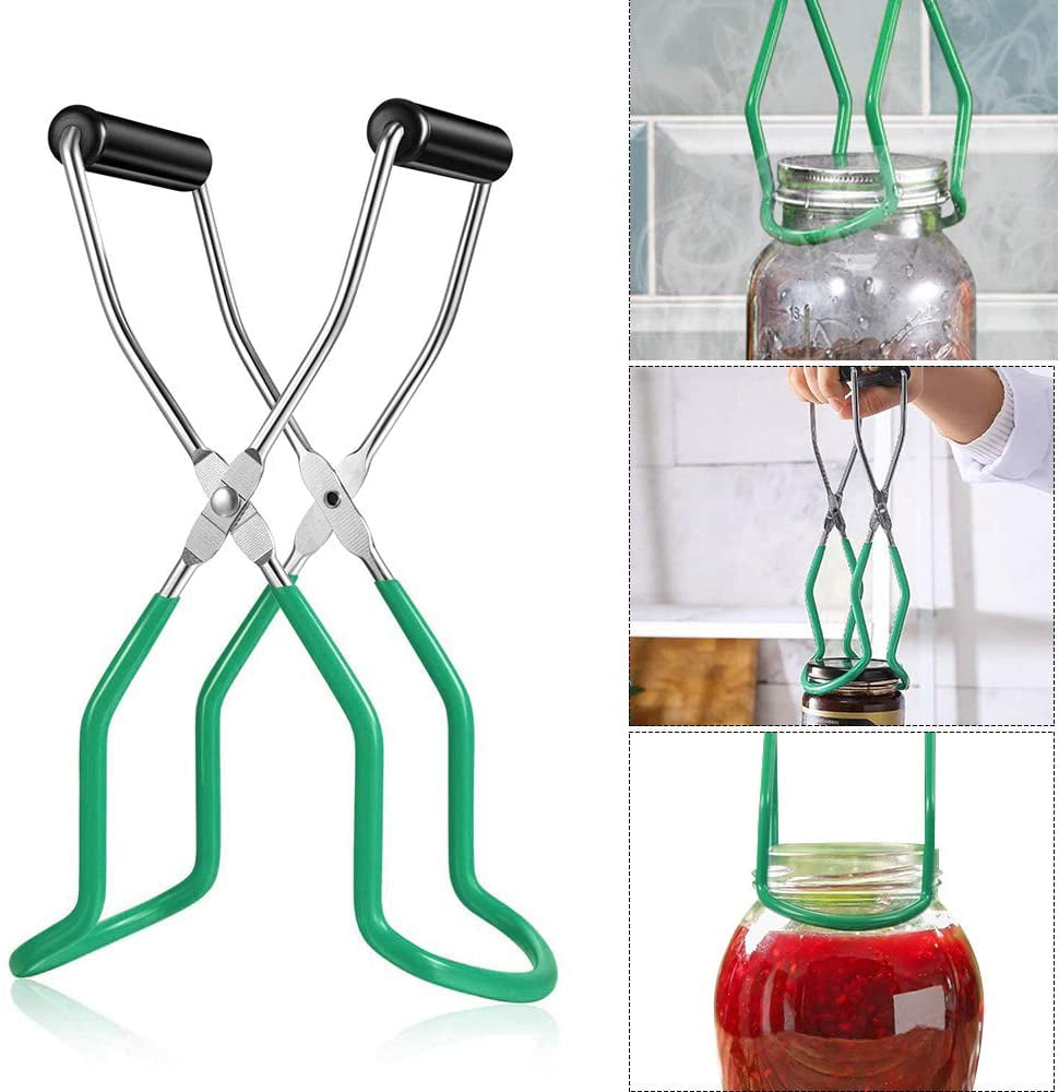 1 pc Canning Jar Tong Anti-scalding Lifter Jar Grip for Kitchen Home Restaurant 