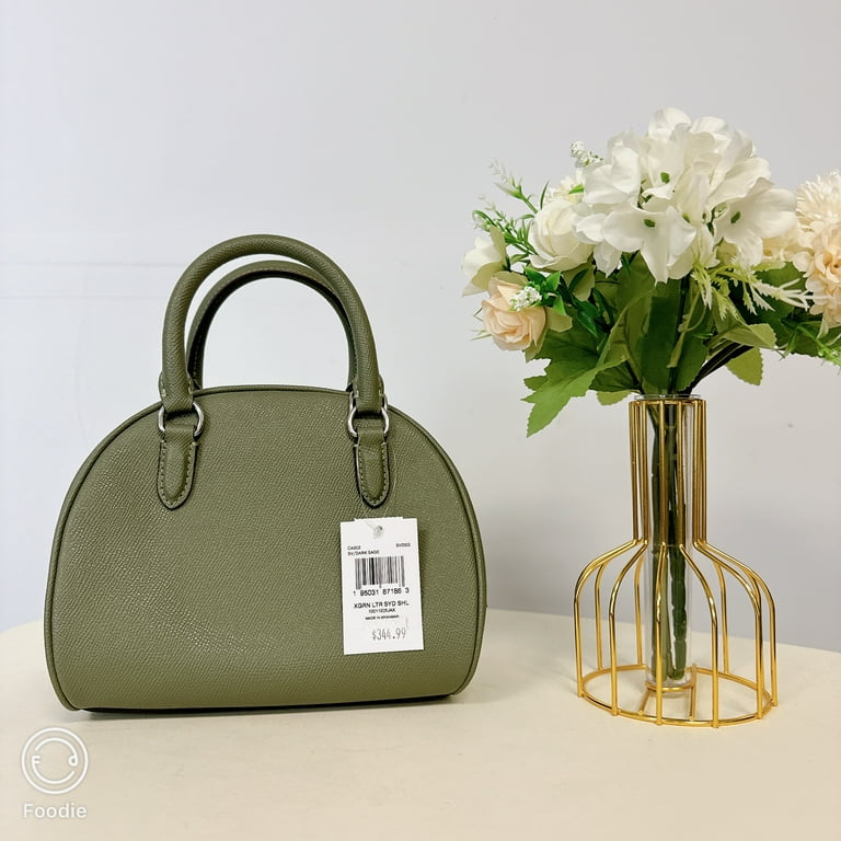 Coach CA202 Sydney Satchel IN DARK SAGE - Walmart.com Coach CA202 Sydney Satchel IN DARK SAGE - Walmart.com