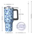 thumbnail image 5 of Camouflage 40oz Tumbler– Stainless Steel Insulated Tumbler with Handle and Straw, Large Capacity Travel Cup for Hot & Cold Drinks, 5 of 6
