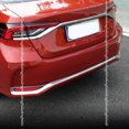 thumbnail image 3 of for Toyota for Corolla Sedan 2019-2023 Chrome Rear Bumper Cover Moulding Bottom Trim, 3 of 4
