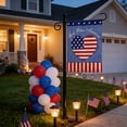 thumbnail image 4 of BAOPAI Drapeau de Jardin Patriotique Double Face Extérieur Durable en Lin Lavable en Machine Résistant aux Intempéries pour Patio Jardin Décoration Jour de l'Indépendance, 4 of 6