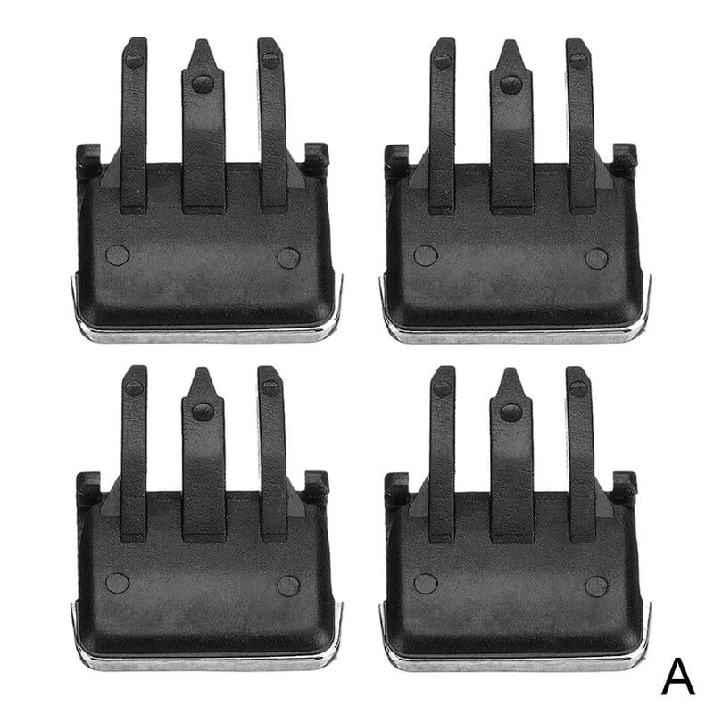 4x Car Air Conditioning Vent Louvre Blade Slice Clip POM Auto For Toyota Corolla 