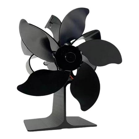 

Thermal Powered Fireplace Fan|Non Electric Silent Motor Fireplace Fan|Heat Powered Stove Fan with 5 Blades for Wood/Log Stove/Fireplace/Heater