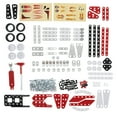 thumbnail image 3 of Meccano, 10-in-1 Racing Vehicles STEM Model Building Kit with 225 Parts and Real Tools, Kids Toys for Ages 8 and up, 3 of 8