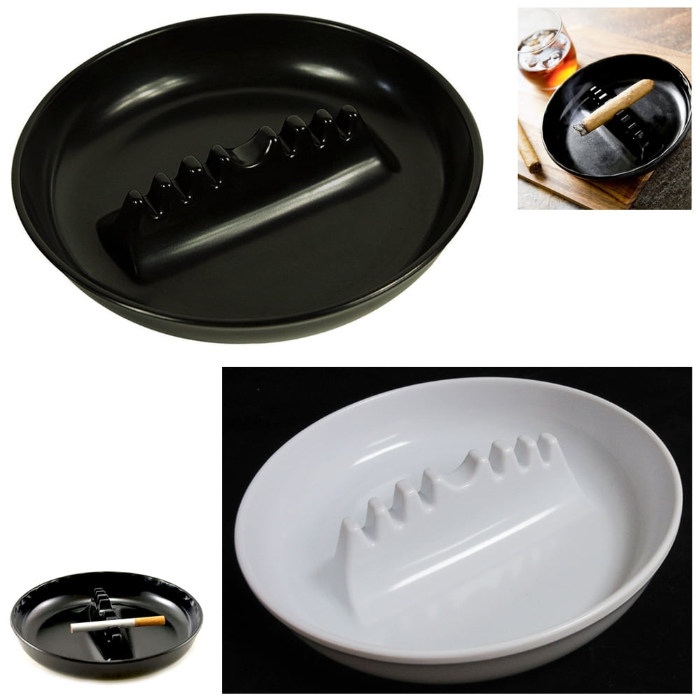 Melamine Ashtray Vintage Style 7" Home Bar Restaurant Cigarette Cigar