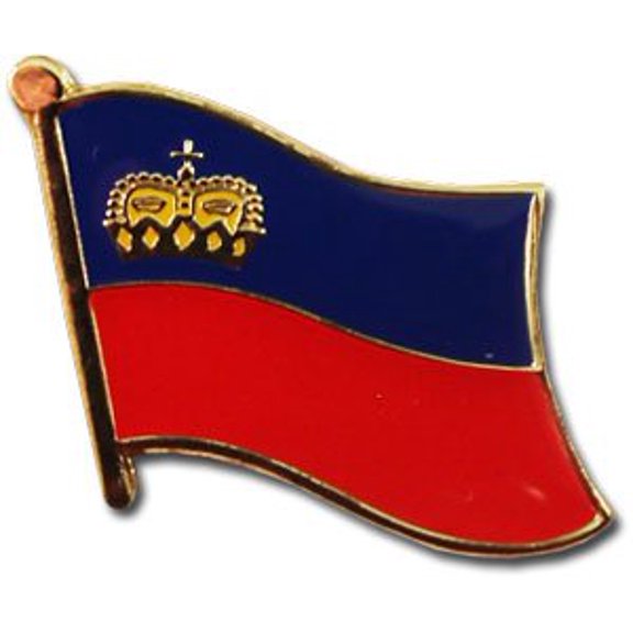 Liechtenstein Flag Lapel Pin