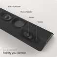 thumbnail image 4 of Barra de sonido inmersiva 2.1 todo en uno VIZIO M-Series con 6 parlantes de alto rendimiento, Dolby Atmos, DTS:X, subwoofers integrados y compatibilidad con Alexa, M213ad-K8, modelo 2023, 4 of 5