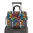 thumbnail image 2 of FORMRS 16" Laptop Bag Carrying Sleeve Case with Handle Travel Shoulder Briefcase, Vibrant Dragon Scales Pattern, 2 of 8