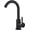 Type B, variant on Black Basin Faucet Single Cold and Hot Bathroom Sink Tap Short Kitchen Mixer Can Rotatable
