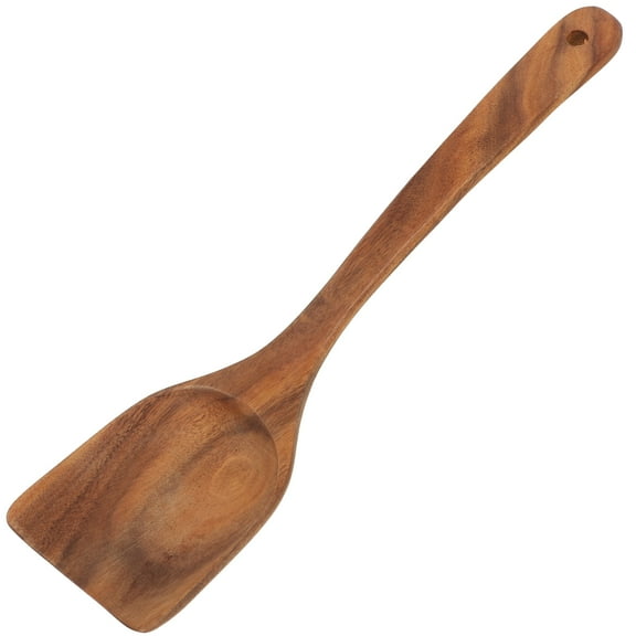 Non Stick Cooking Utensils Wooden Flat Spatula Turner Kitchen Household High Temperature Resistance