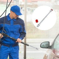 GOOHOCHY Stainless Steel Extension Pole for Paint Sprayer Silver Color High Strength Not Easy to Deform 1 Piece