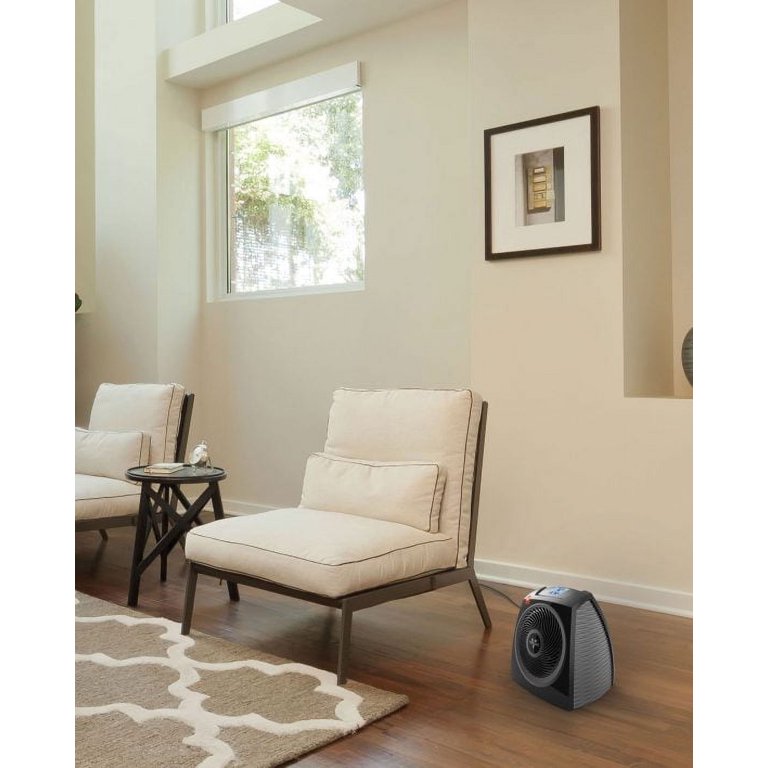 Vornado TAVH10 Electric Space Heater with Adjustable Thermostat, Auto  Climate Control, 2 Heat Settings, 12-Hour Timer, Remote, Advanced Safety  Features, Black… - Walmart.com