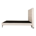 thumbnail image 4 of Box Base Cama Slim Dicasa Cabecera Lugo Beige Claro Queen Size, 4 of 7