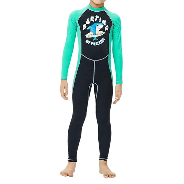 Traje De Neopreno Para Ninos Traje De Neopreno Traje De Surf Trajes Completos One Piece L Sunnimix traje de neopreno para ninos Walmart en linea
