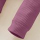 thumbnail image 4 of Conjuntos de blusas y camisas de cuello redondo y manga larga para niña, mono de cuello redondo y manga larga con vuelo de color liso con cintura elástica, pantalones estampados y diadema, conjunto de, 4 of 6