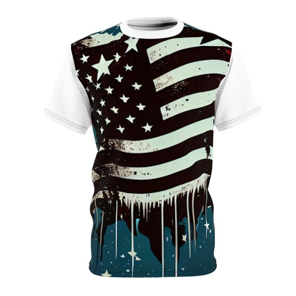 Patriot Pride: American Patriotic Illustration T-Shirt S-3XL