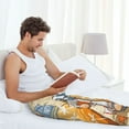 thumbnail image 5 of Sikiie Hello Summer Cute Gnome Mens Pajama Pants Sleep & Lounge Pants, PJ Bottoms With elastic waistb and Pockets Small, 5 of 6